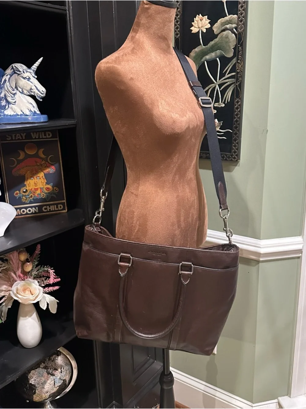 Coach Metropolitan Weekender Tote – Glovetanned Leather – Brown